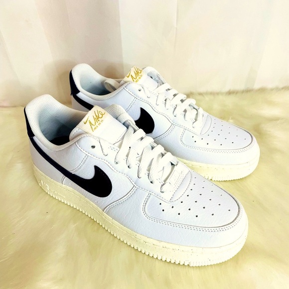 New Women’s Nike Air Force 1 ‘07 Next Nature Navy Blue Size 8.5 main image 2